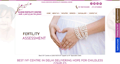 Desktop Screenshot of elixirfertility.com